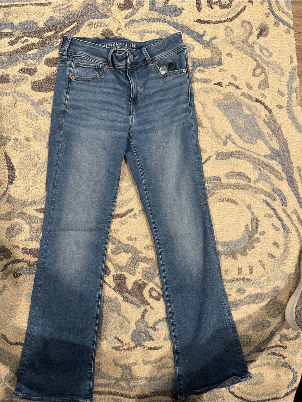 American Eagle Outfitters Medium Blue Flare Jeans